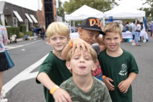 Shayne age 8, Taylor age 6, Dillon age 8, and Cameron age 7 joking around