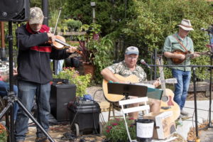Music played throughout the streets
