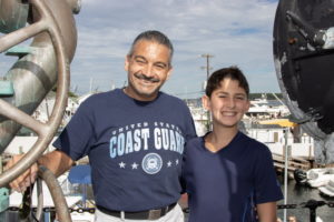 John Fenech and Jack, age 11