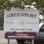 Welcome to Greenport sign