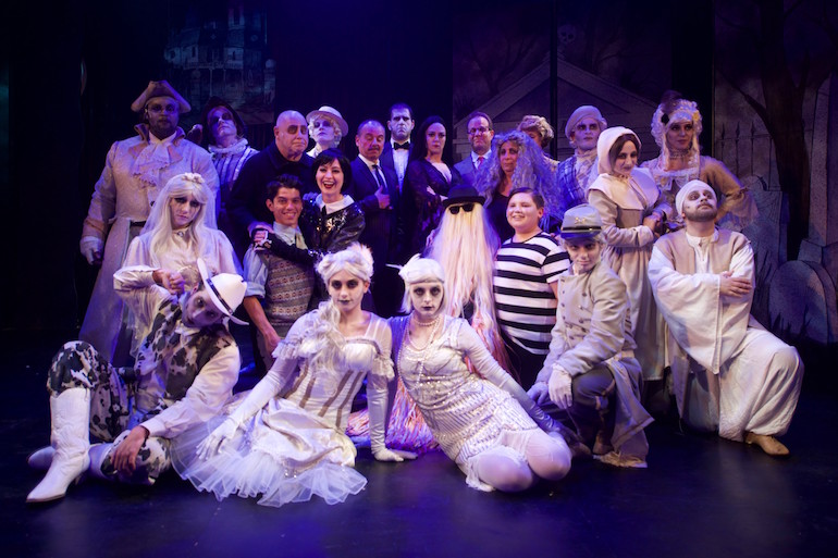 "The Addams Family" cast