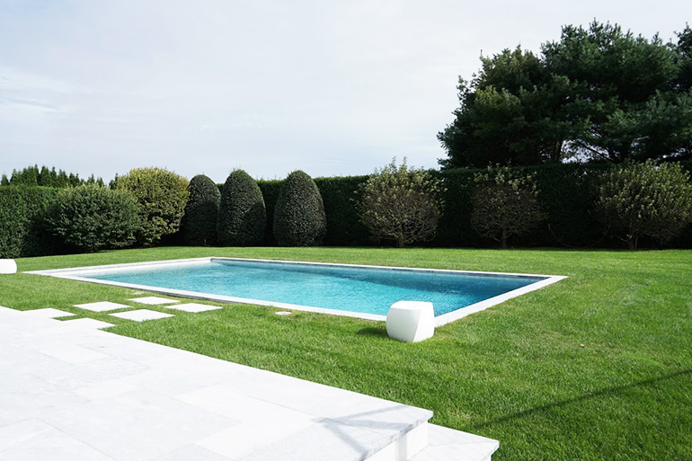 Fenelon Landscapes property grass and pool