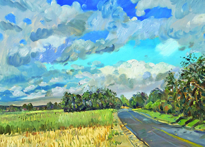 Art by Max Moran, Photo: Courtesy William Ris Gallery