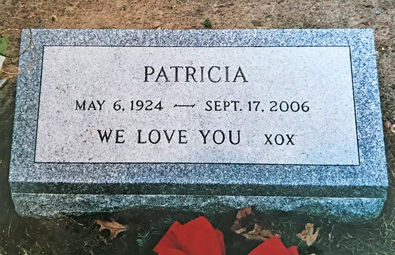 Patricia Kennedy Lawford headstone