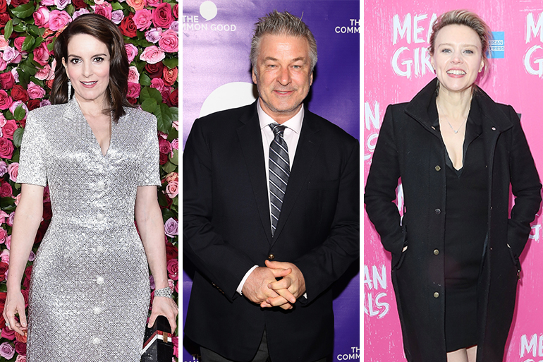 SNL alumni Tina Fey, Alec Baldwin and Kate McKinnon, Photo: ©PATRICKMCMULLAN.COM
