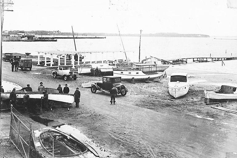 Sag Harbor after the Hurricane of 1938