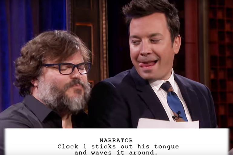 Jack Black and Jimmy Fallon perform Kid Theater, Photo: Video Still