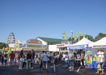 Carnival games and rides were available for guests to enjoy