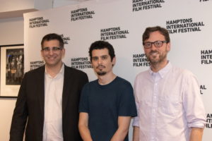 Global Deputy Film Editor and Senior Film Critic, Time Out New York- Joshua Rothkopf, Academy Award winner Damien Chazelle, HIFF Artistic Director David Nugent