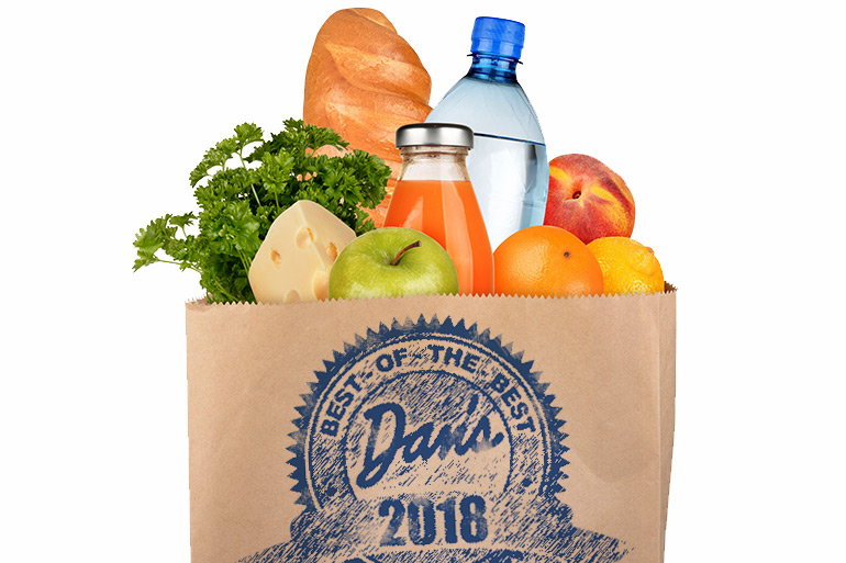 Dan's Best of the Best 2018 Food & Drink North Fork - Bag of groceries