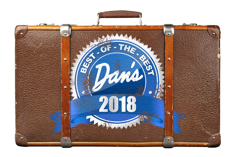 Dan's Best of the Best 2018 Recreation Travel & Tourism - Version 2 (luggage/ suitcase)