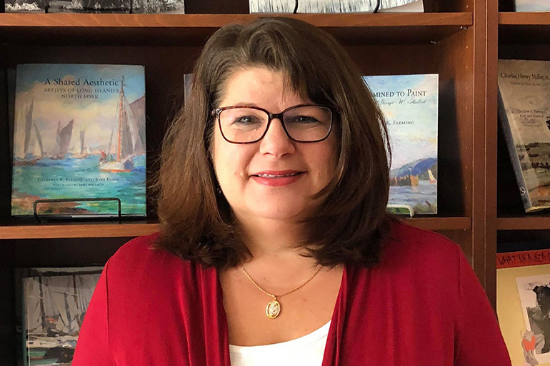 New Southold Historical Society Executive Director Deanna Witte Walker
