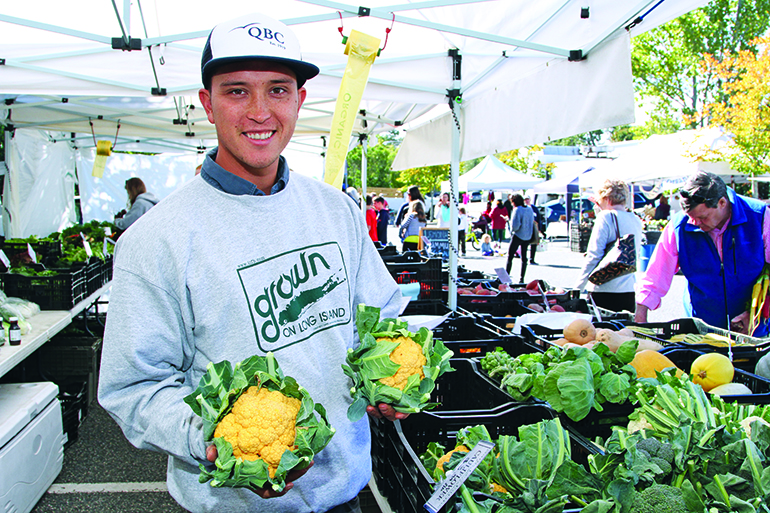 Sang Lee Farms offers many organic vegetables, Photo: Barbara Lassen