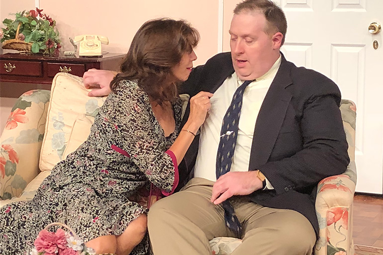 Jacqueline Misholy and James Carey