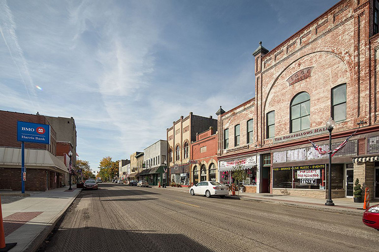 Monrovia, Indiana Main Street