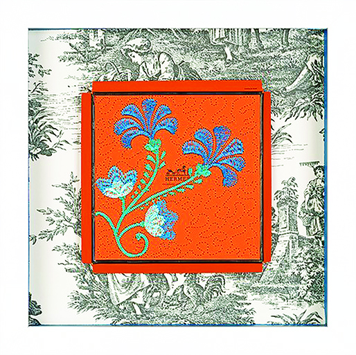 "Hermes Bluebelle Toile" by Stephen Wilson