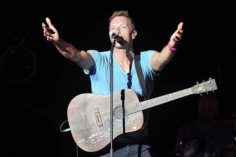 Chris Martin of Coldplay, Photo: Yakub88/123RF