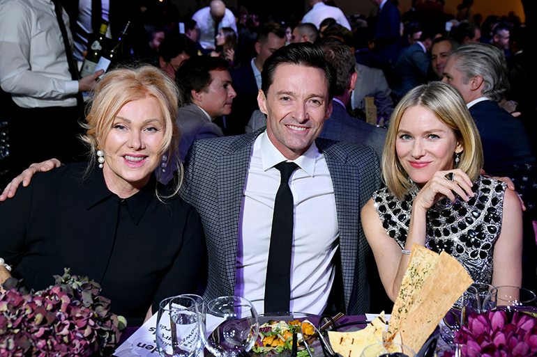 Deborra-Lee Furness, Hugh Jackman and Naomi Watts at the 12th Annual Golden Heart Awards, Photo: ©PATRICKMCMULLAN.COM