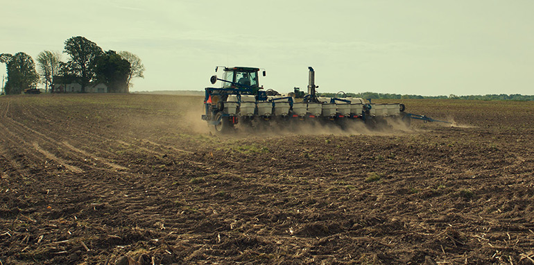 Monrovia, Indiana tractor
