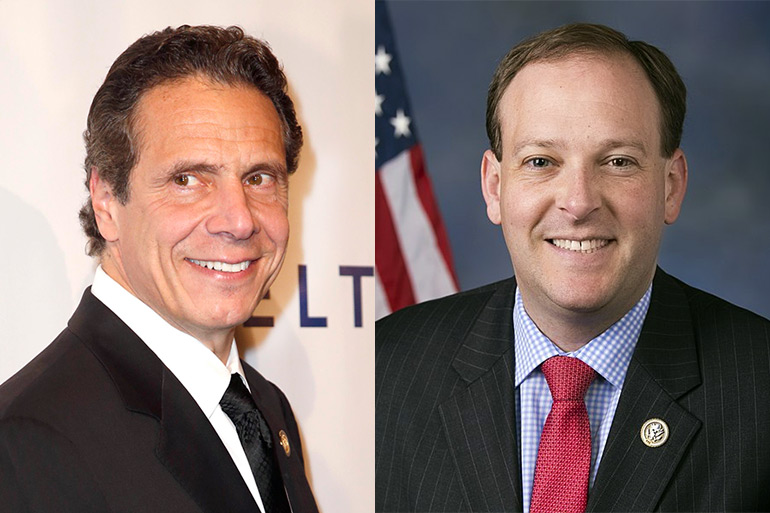 Andrew Cuomo and Lee Zeldin won their 2018 midterm elections Tuesday