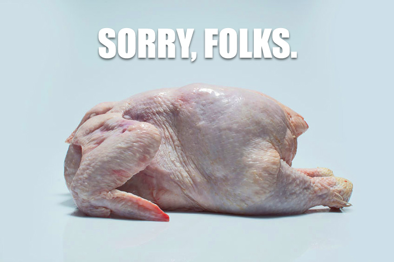 Sorry, folks, Hamptons Subway canceled the frozen turkey giveaway for Thanksgiving this year