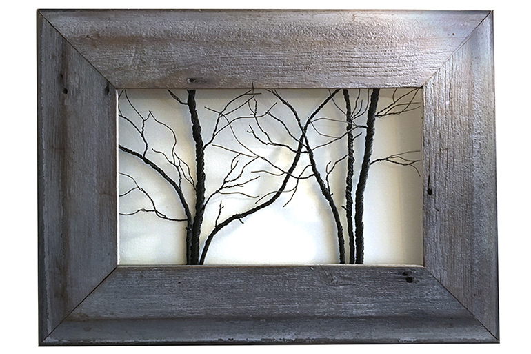 Wire tree portrait by Gail Neuman