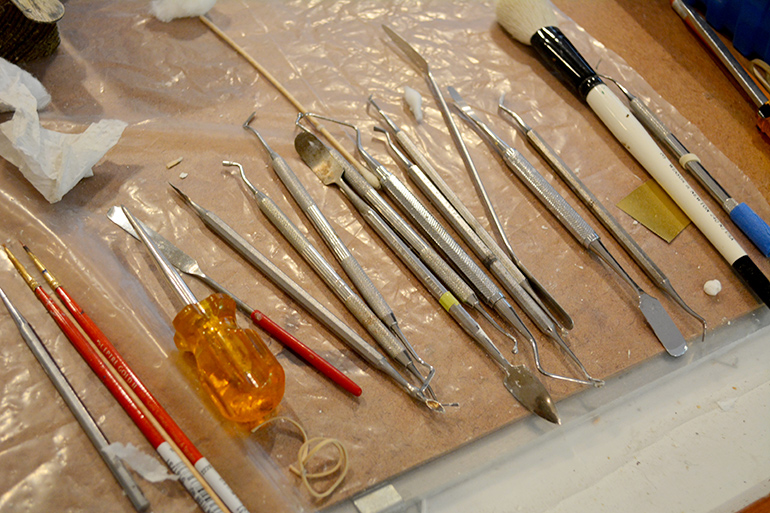 Art restoration hand tools
