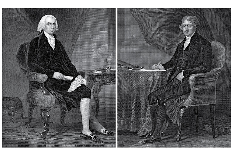 James Madison and Thomas Jefferson