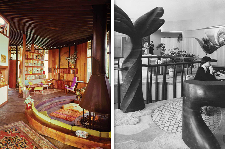 Espenet Bolinas home and Wendell Castle office in "Modern Americana"