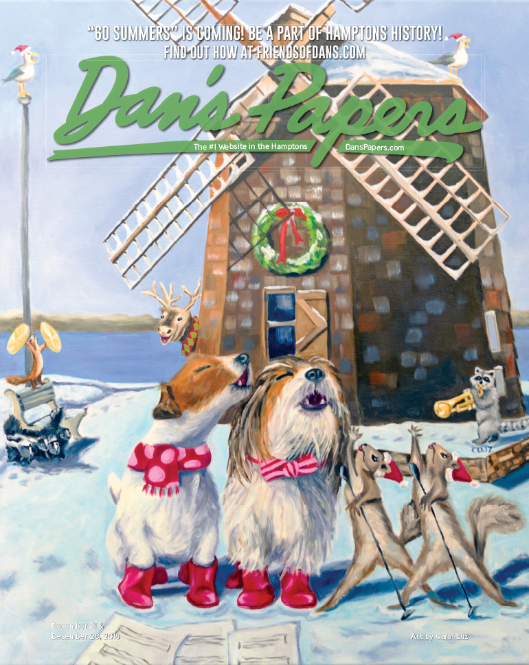 December 21, 2018 Dan's Papers cover art by Carol Luz