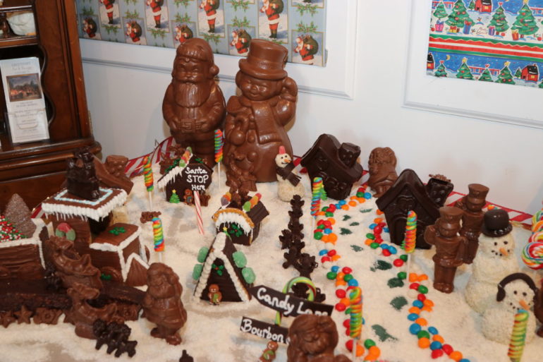 Winter Wonderland at North Fork Chocolate Co. Photo: Barbara Lassen