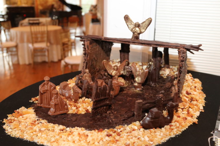 Chocolate Nativity scene, Photo: Barbara Lassen