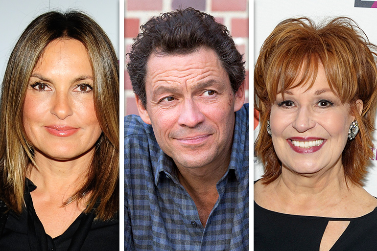 Mariska Hargitay, Dominic West, Joy Behar