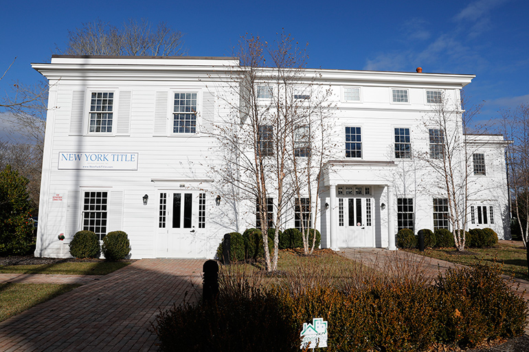 Future medical office in Bridgehampton's busiest intersection