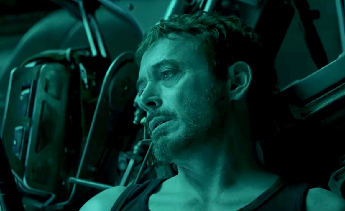 Robert Downey Jr. in the Avengers: Endgame trailer