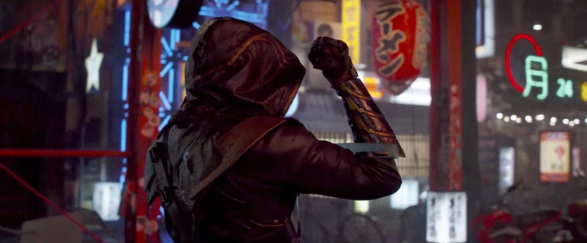 Jeremy Renner as Ronin in the "Avengers: Endgame" trailer