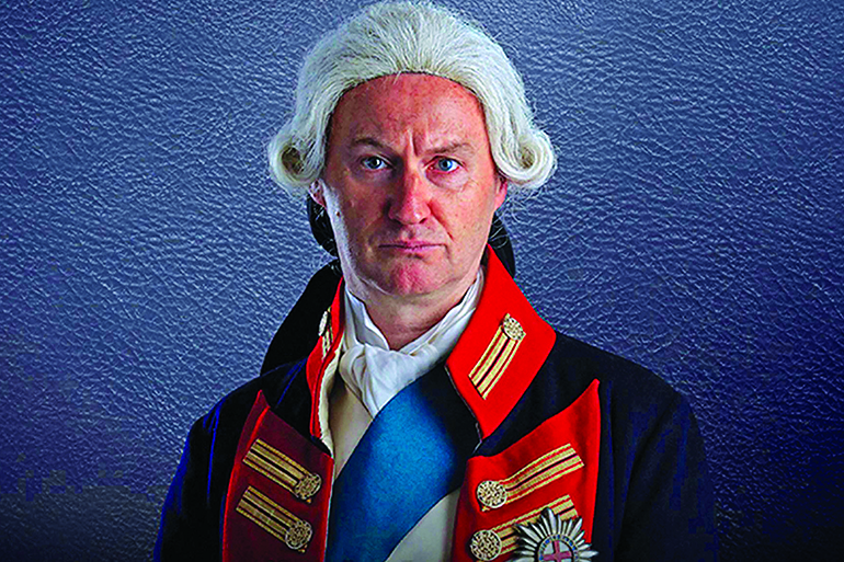 Mark Gatiss as King George III, Photo: Courtesy Guild Hall