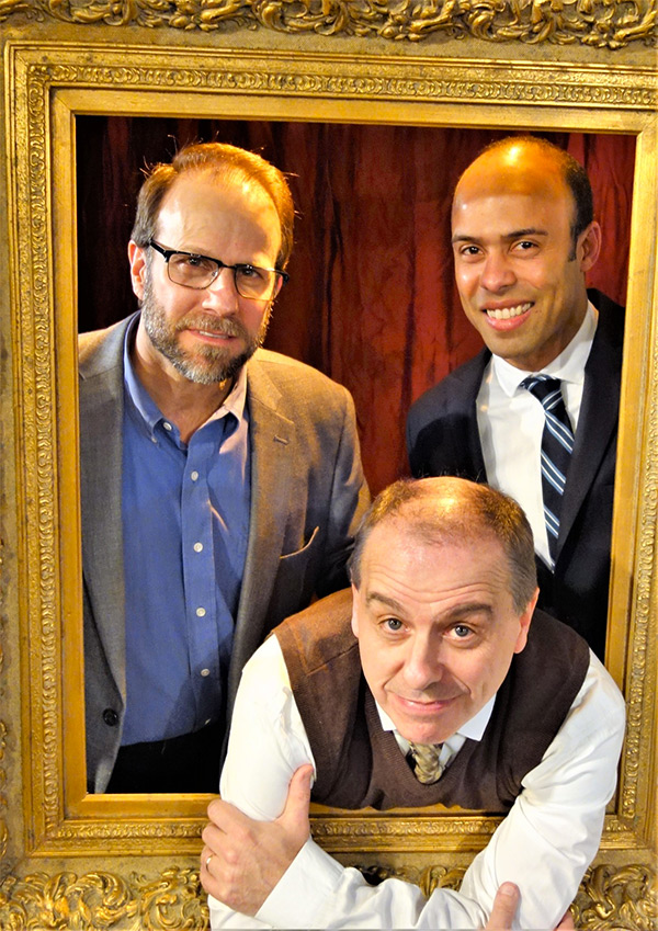 Steve Ayle, Antoine Jones and Matt Senese from "Art" at Theatre Three