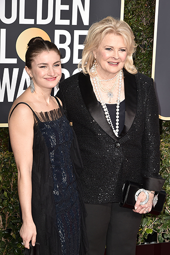 Chloe Malle and Candice Bergen at the 2019 Golden Globes, Image: ©PATRICKMCMULLAN.COM