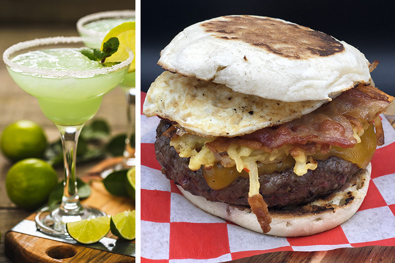 Best East End Eats of January 2019: Virgin margarita and Union Burger Bar Breakfast Burger