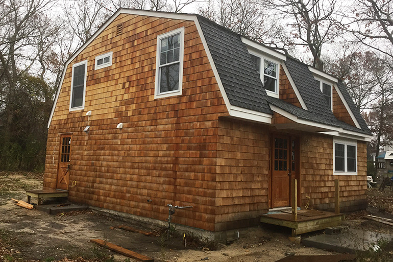 Completed Habitat for Humanity house