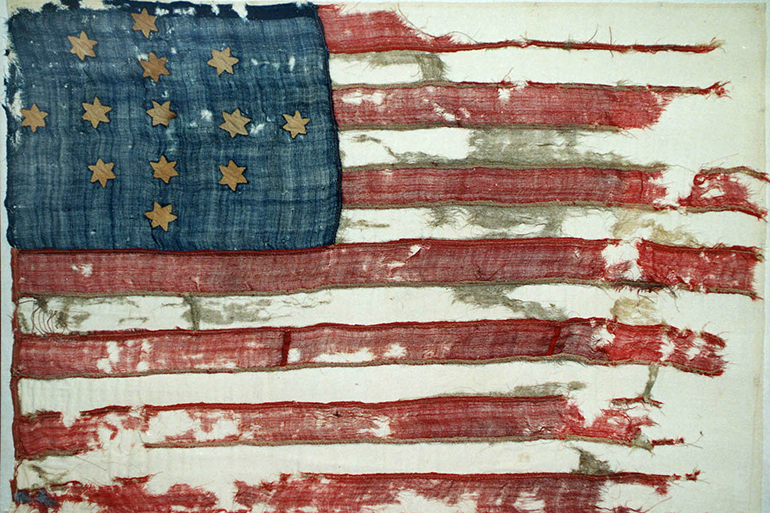 The Hulbert Flag, Image: Courtesy Suffolk County Historical Society