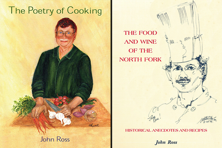 Two of Chef John Ross' popular books
