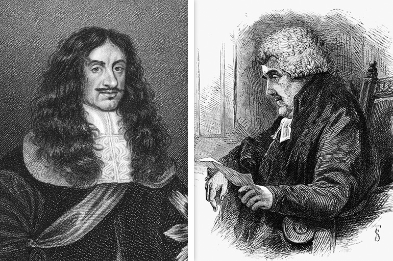 King Charles II and John Scott