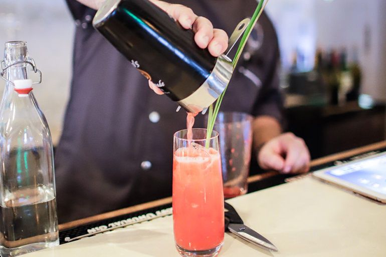 A refreshing mocktail at Bistro Été, Photo: Courtesy Bistro Été