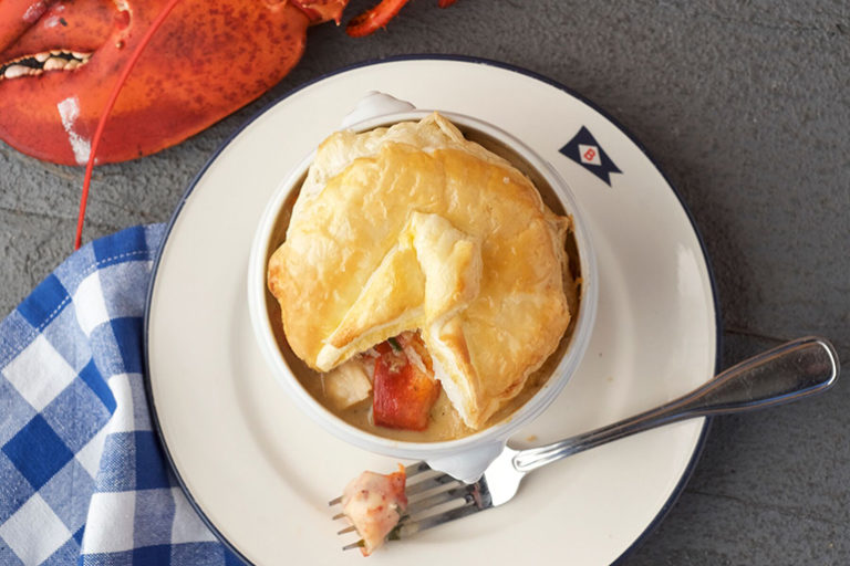 Right at Home Lobster Pot Pie Recipe from Baron’s Cove