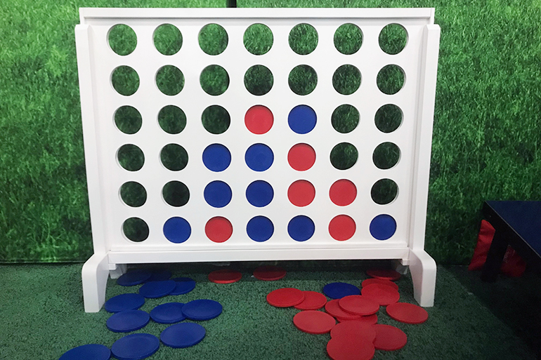 Bolaball 4 Connect in a Row Giant Board Game at Toy Fair 2019