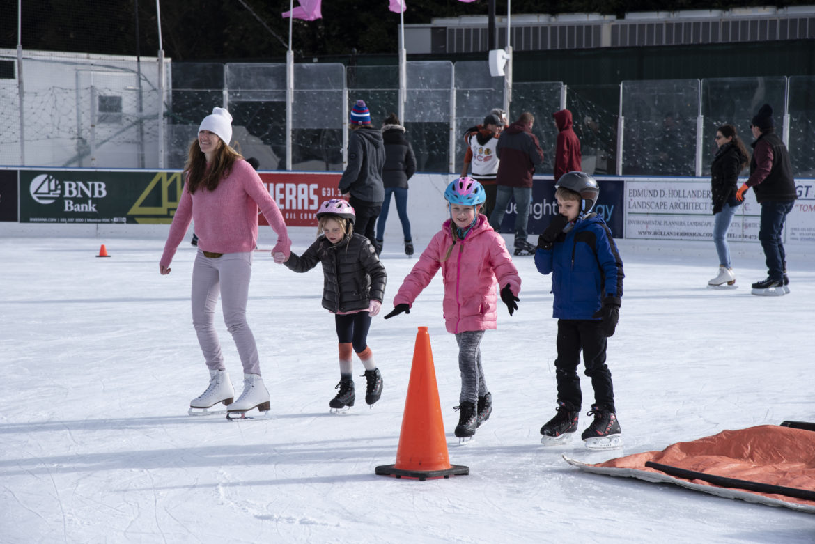 Families having fun at the Buckskill Winter Club