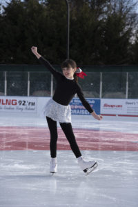 Emily Anderson performs her Ice Show recital to 