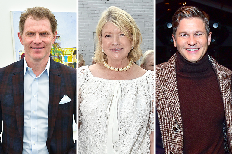 Bobby Flay, Martha Stewart, David Burtka, Photos: ©PATRICKMCMULLAN.COM